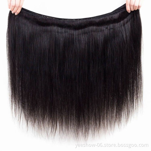 2021Wholesale Virgin Brazilian Hair Weave Vendors  100% Brazilian Human Hair Grade 9A Virgin Hair Extension Bundles With Closure